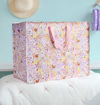 Grand sac de rangement XL - Jardin fleuri – vue 2 – A Little Lovely Company
