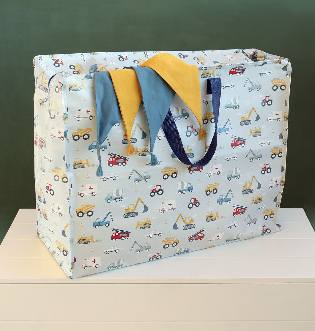 Grand sac de rangement XL - Véhicules – vue 3 – A Little Lovely Company