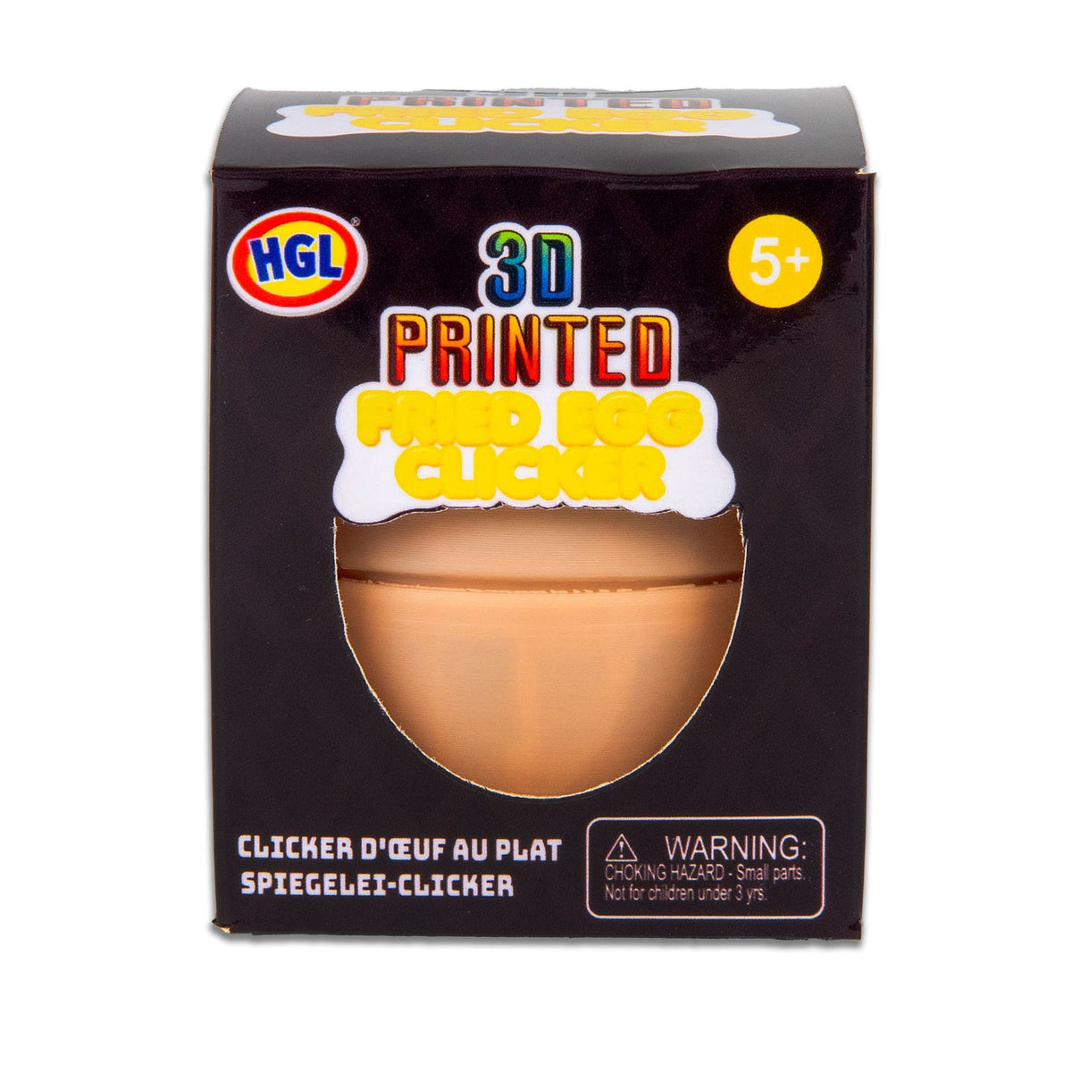 3D PRINTED FRIED EGG CLICKER