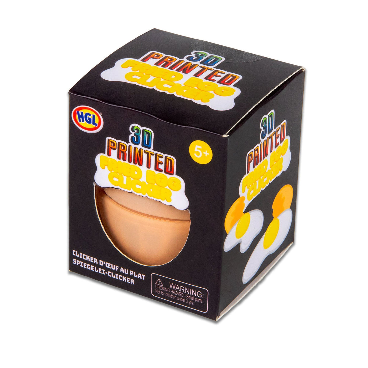 3D PRINTED FRIED EGG CLICKER