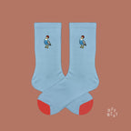 Chaussettes Brodées Mouette – vue 3