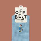 Chaussettes Brodées Mouette – vue 2