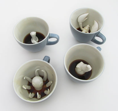 3D Creature cups mug 