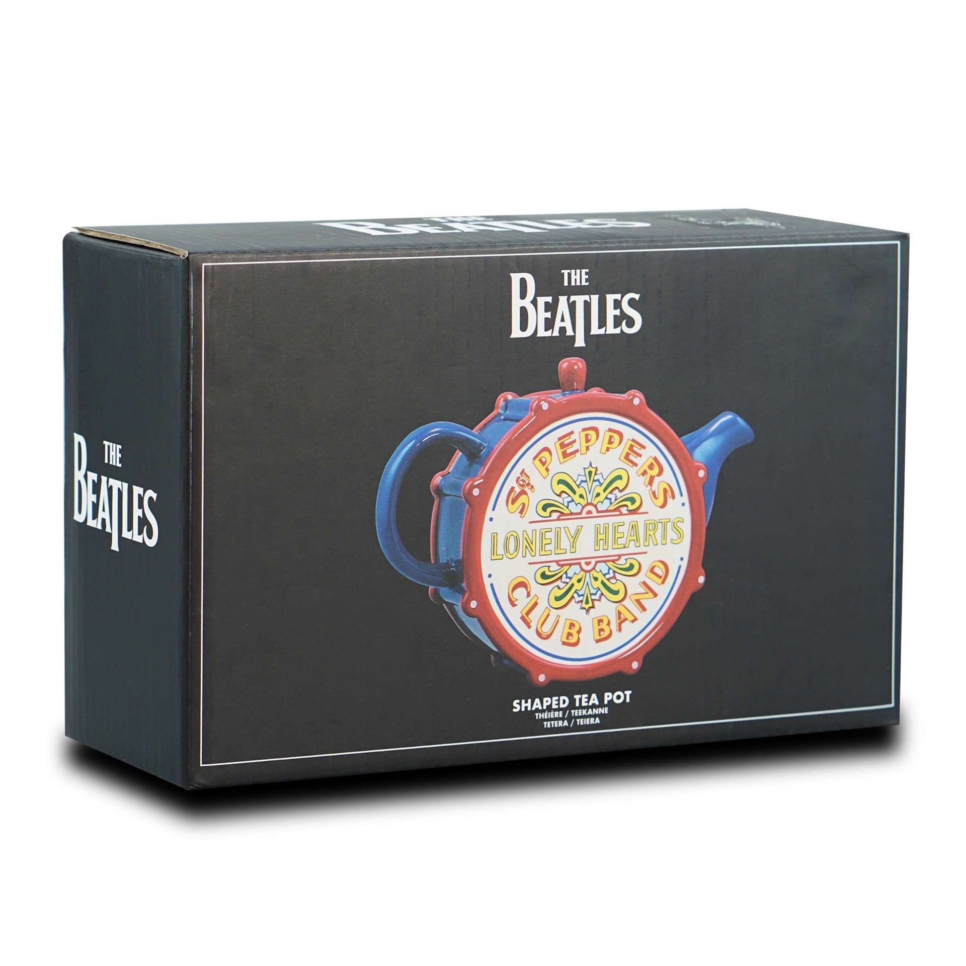 Théière sculptée The Beatles - Drum Sgt. Pepper