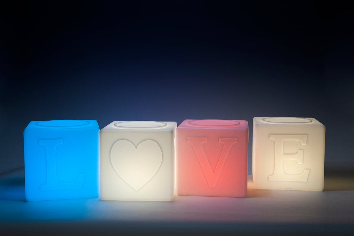 Lampe LOVE Cube The LOVE Lamp – vue produit 31