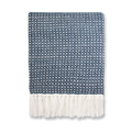 Ayla Navy Blue Throw - 125 x 150 cm