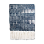 Ayla Navy Blue Throw - 125 x 150 cm