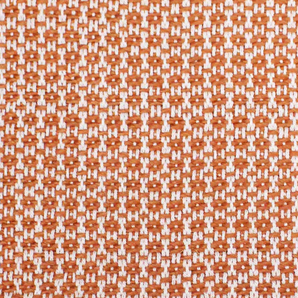 Plaid Ayla orange argile - 125 x 150 cm
