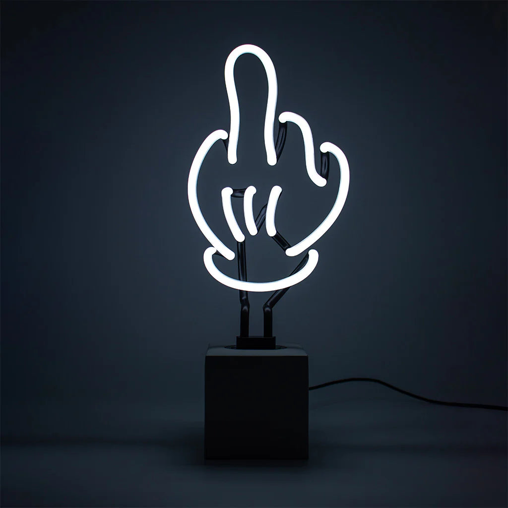 "Middle Finger" Neon Lamp