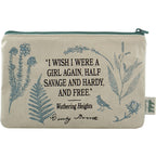 Trousse Sœurs Brontë - Cotton 16 cm x 24 cm