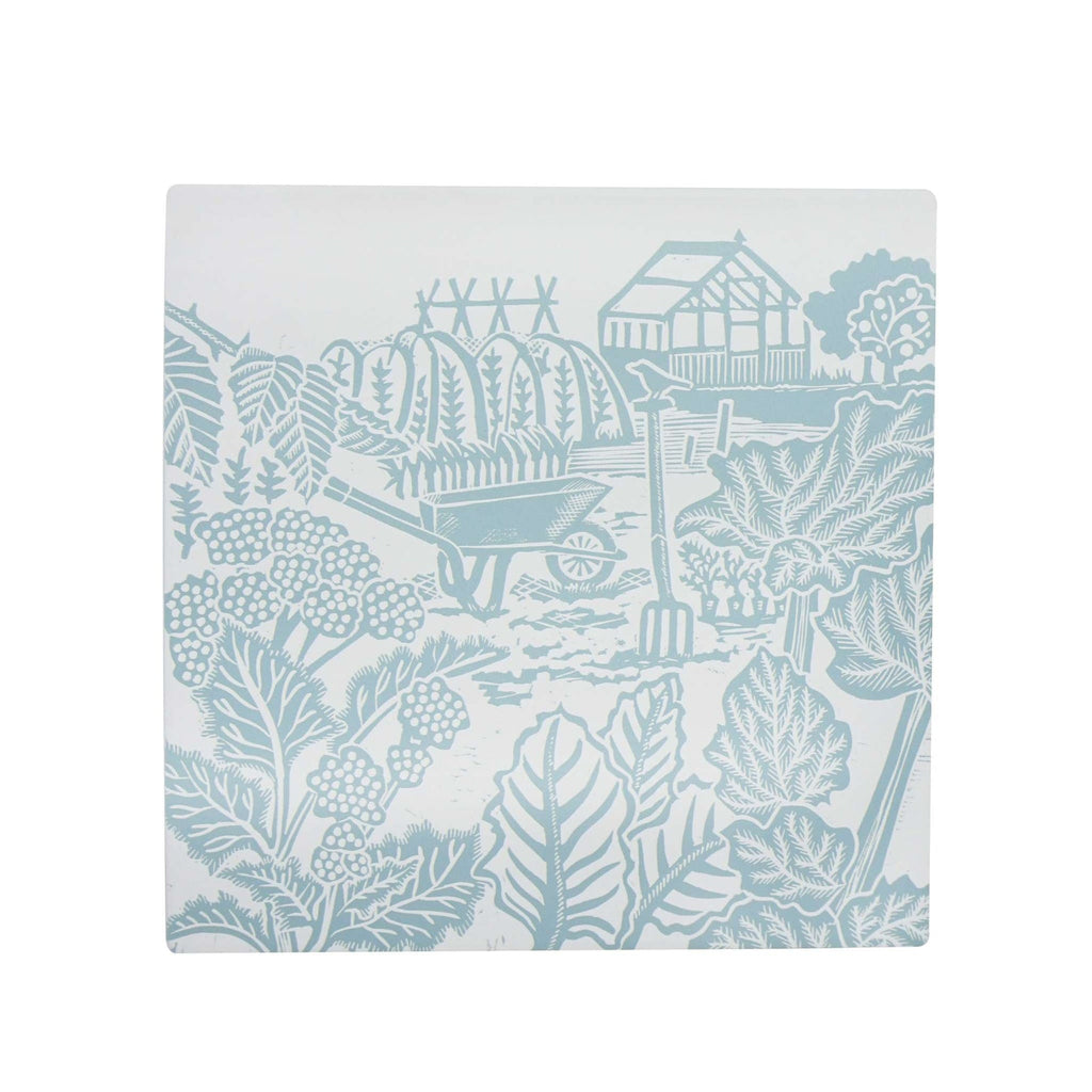 Dessous-de-plat Kate Heiss - bleu poudré - 20 cm