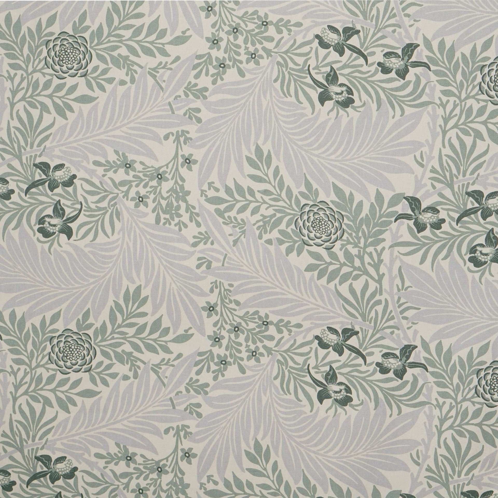 Torchon William Morris - en coton recyclé ACS Larkspur