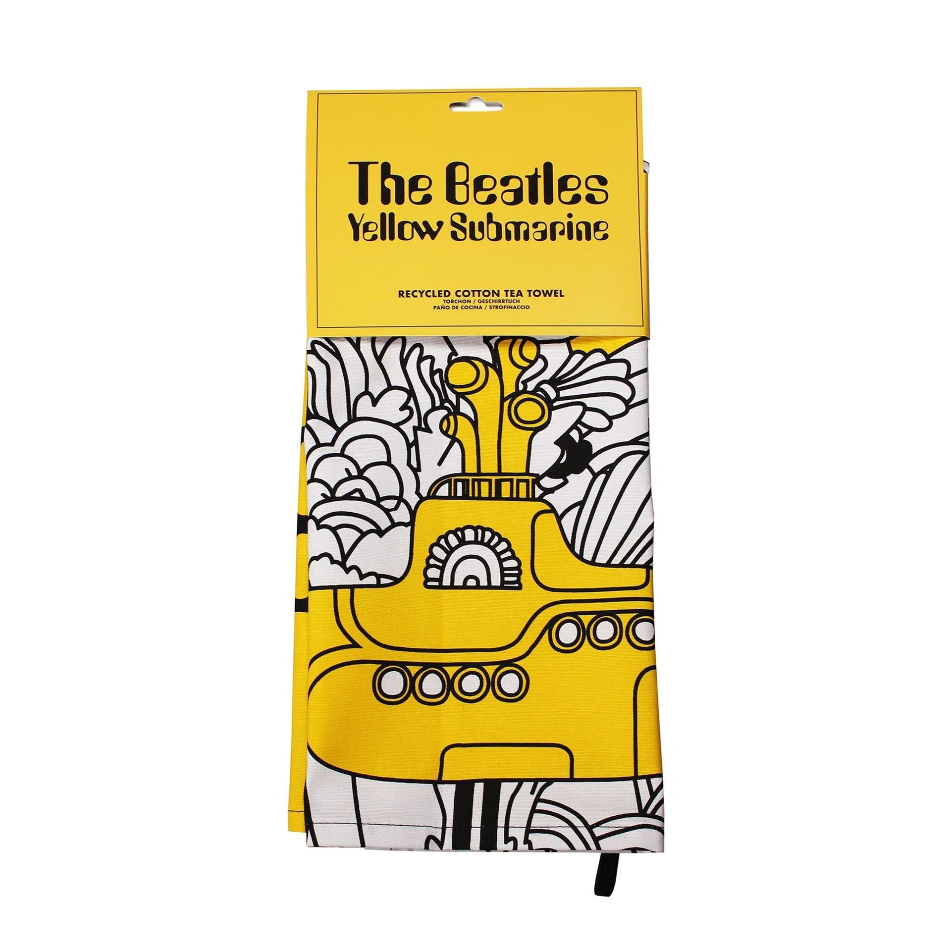 Geschirrtuch Die Beatles - Yellow Submarine