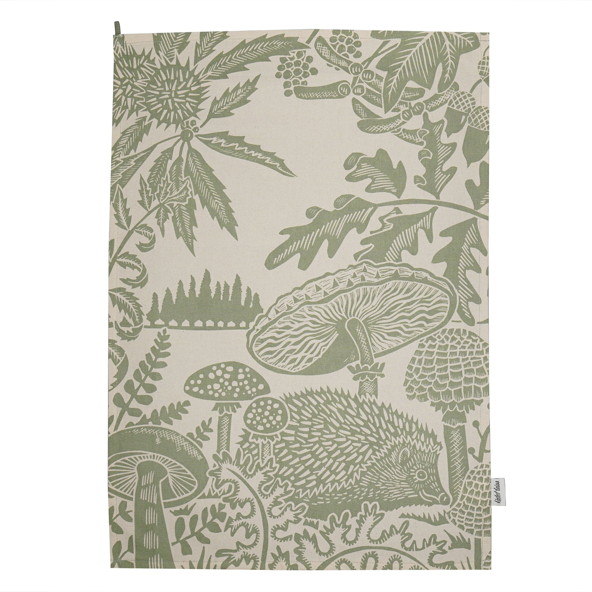 Torchon Kate Heiss vert Woodland