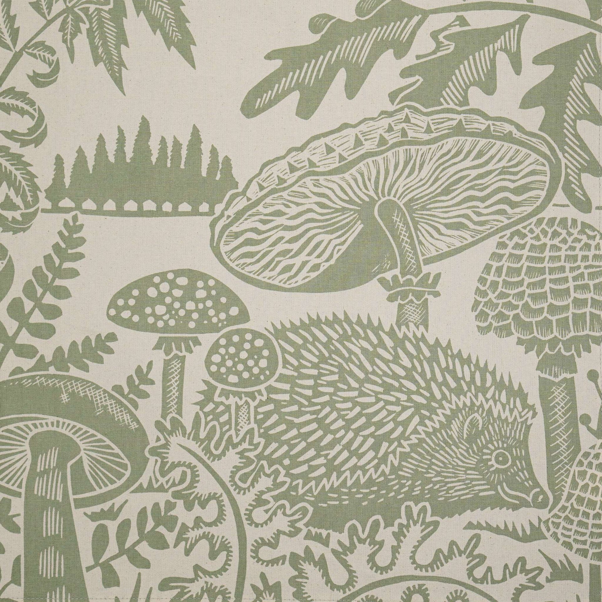 Torchon Kate Heiss vert Woodland