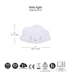 Petite veilleuse Nuage Endormie – vue 5 – A Little Lovely Company