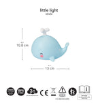 Petite veilleuse Baleine – vue 6 – A Little Lovely Company
