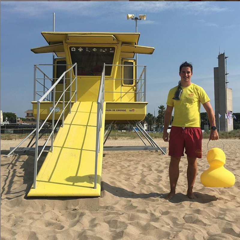 Lampe Canard "The Duck Duck Lamp" Jaune (XL)