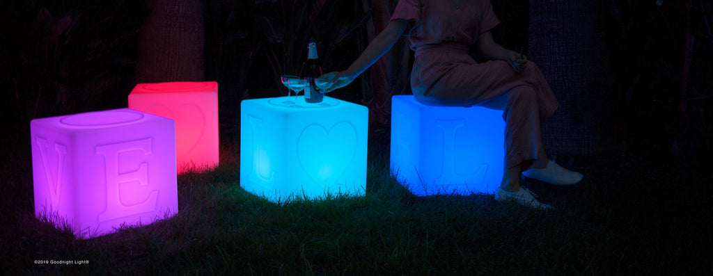 Lampe LOVE Cube "The LOVE Lamp" | Designproducten en originele cadeaus