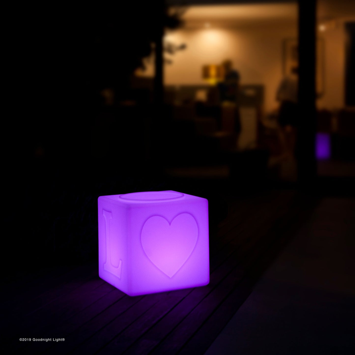 Lampe LOVE Cube "The LOVE Lamp"