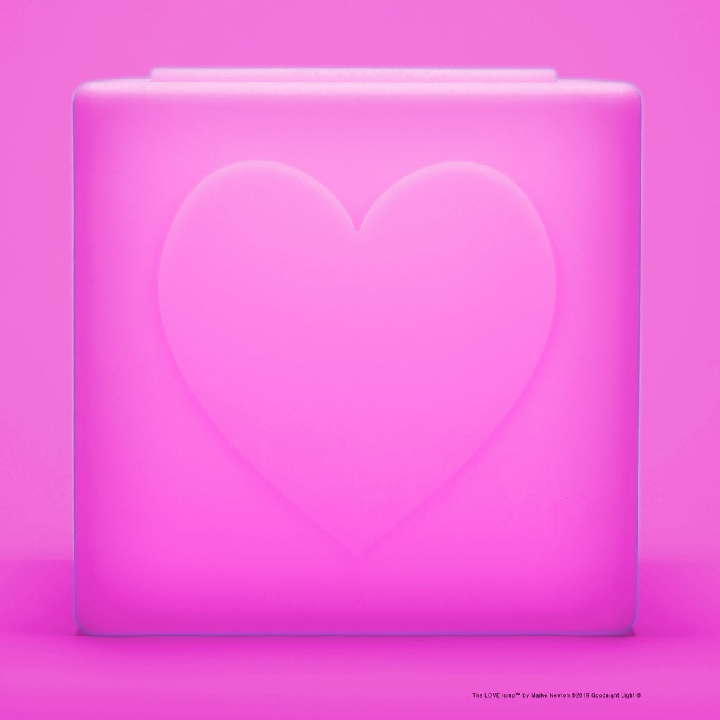 Lampe LOVE Cube "The LOVE Lamp" | Designproducten en originele cadeaus