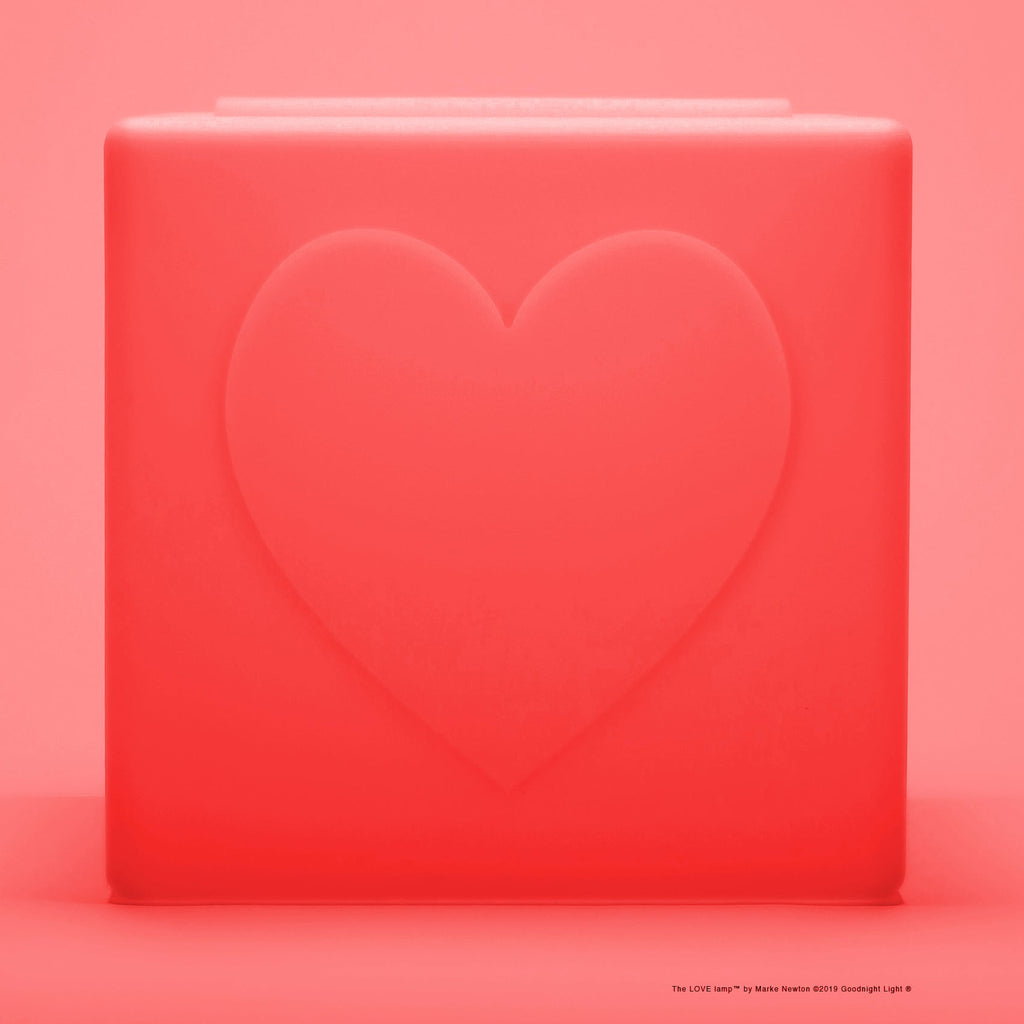 Lampe LOVE Cube "The LOVE Lamp" | Designproducten en originele cadeaus