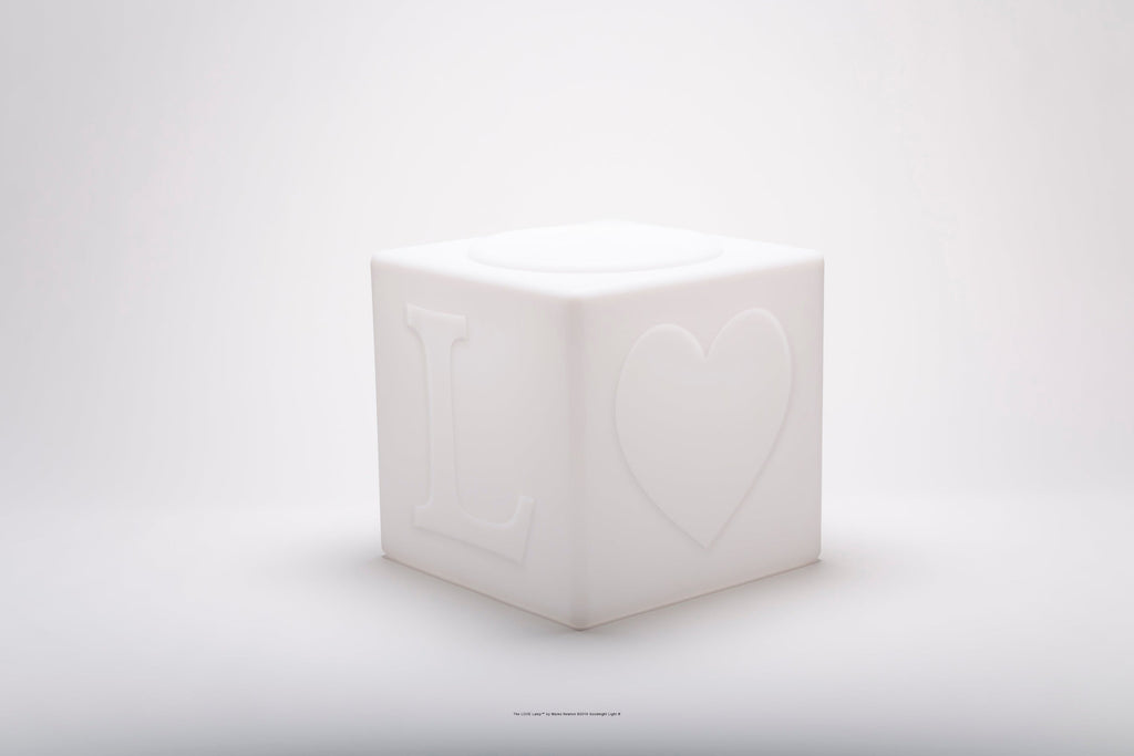 Lampe LOVE Cube The LOVE Lamp – vue principale
