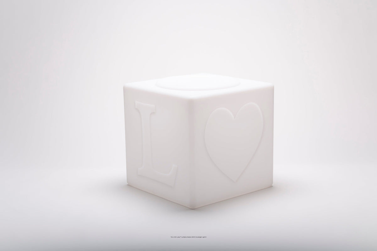 Lampe LOVE Cube The LOVE Lamp – vue principale