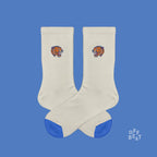 Chaussettes Brodées Tête de Tigre – vue 4