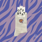 Chaussettes Brodées Tête de Tigre