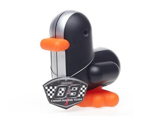 Tirelire Canard Noir Racer Canar | Tirelires design canard couleur fun