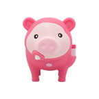 Pink Baby Girl Pig