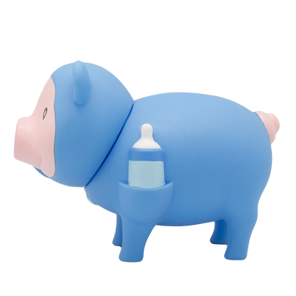 Blue Baby Boy Pig
