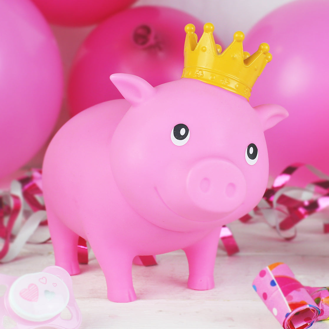 Pink Pig Crown