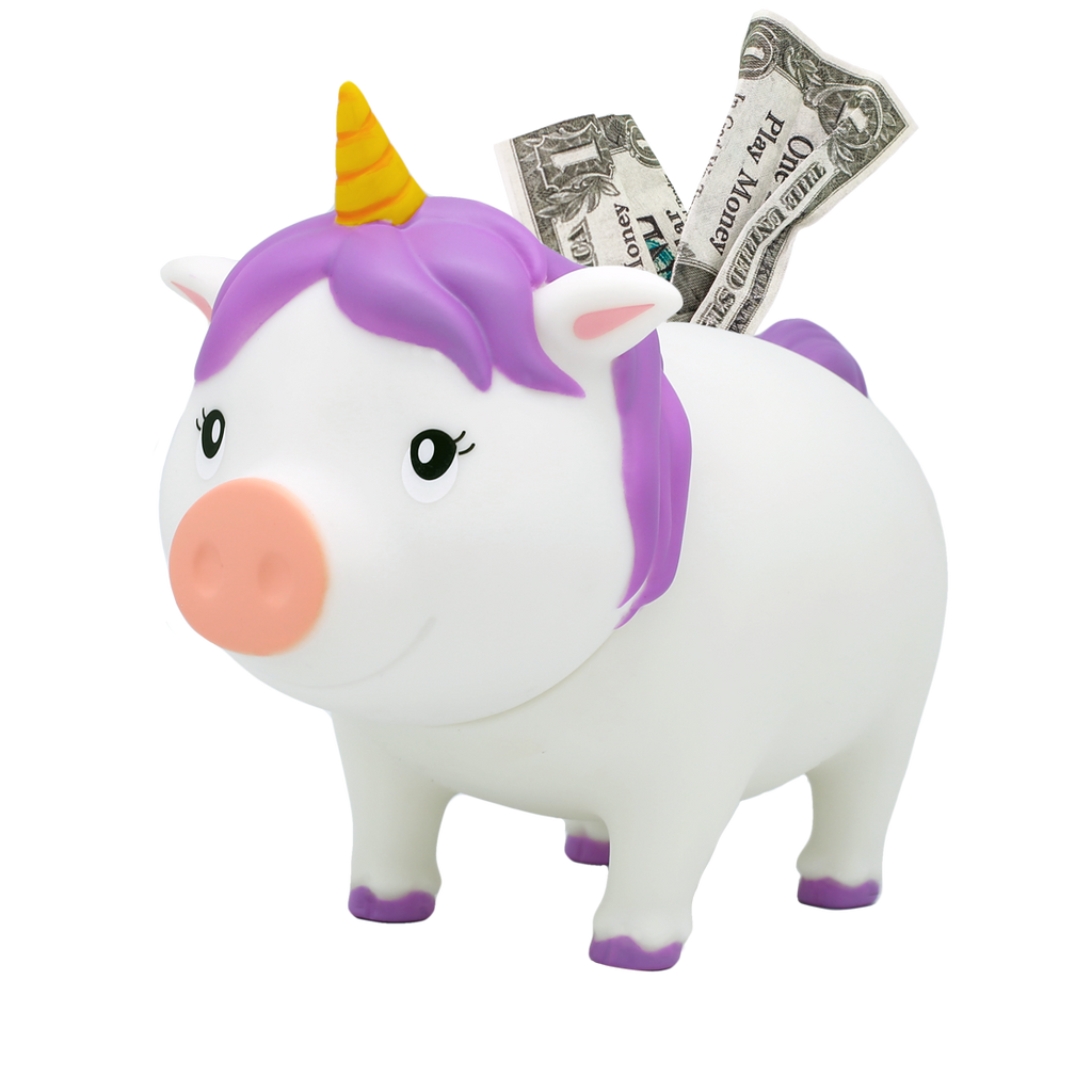 Weißes Einhorn-Schwein