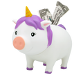 Weißes Einhorn-Schwein