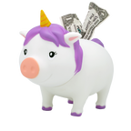 Weißes Einhorn-Schwein