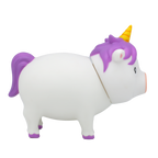 Weißes Einhorn-Schwein