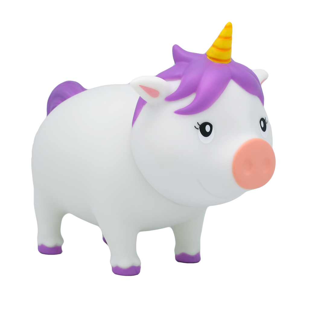 Weißes Einhorn-Schwein
