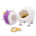 Weißes Einhorn-Schwein