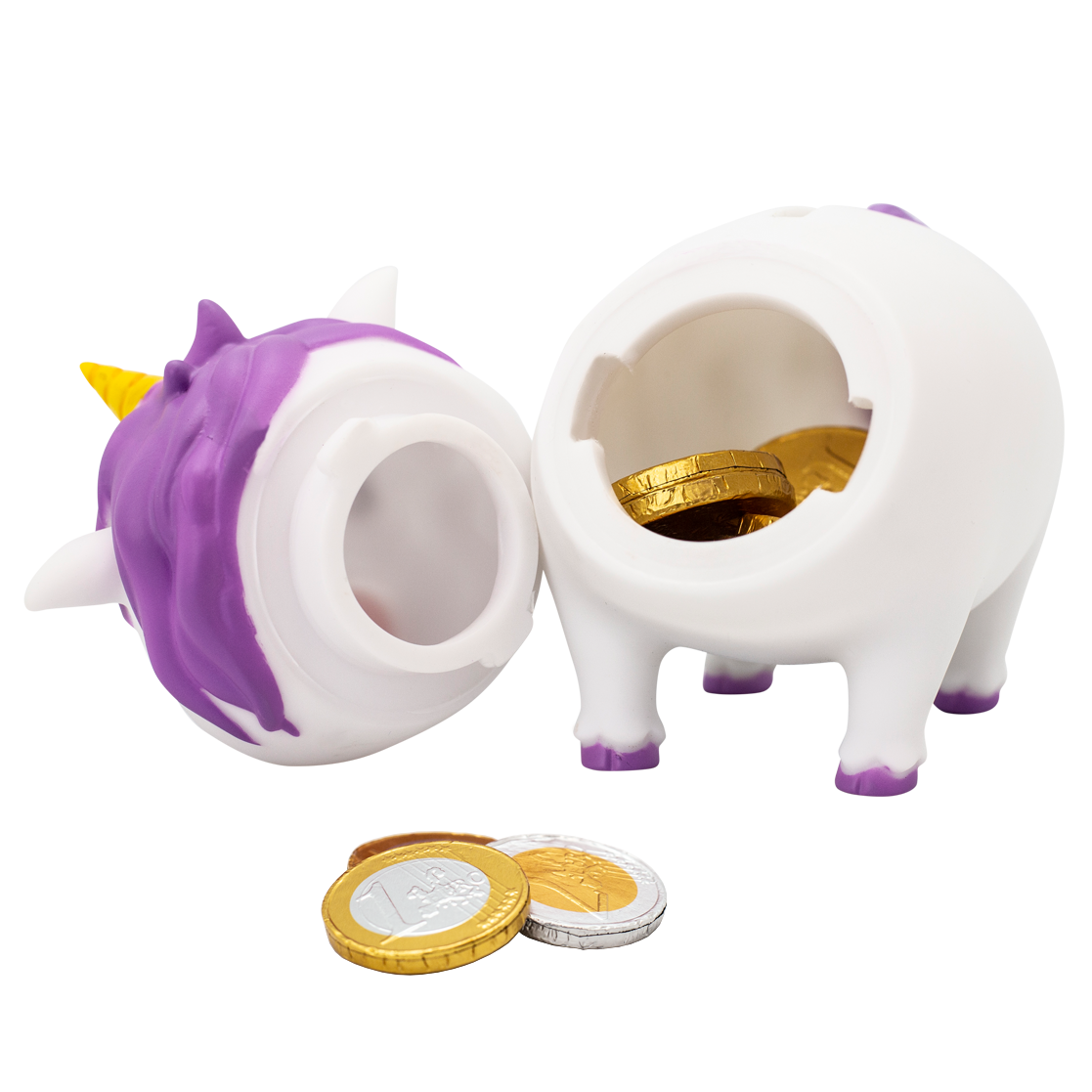 Weißes Einhorn-Schwein