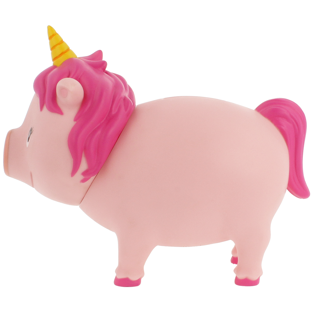 Rosa Einhorn-Schwein