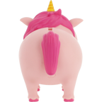 Rosa Einhorn-Schwein