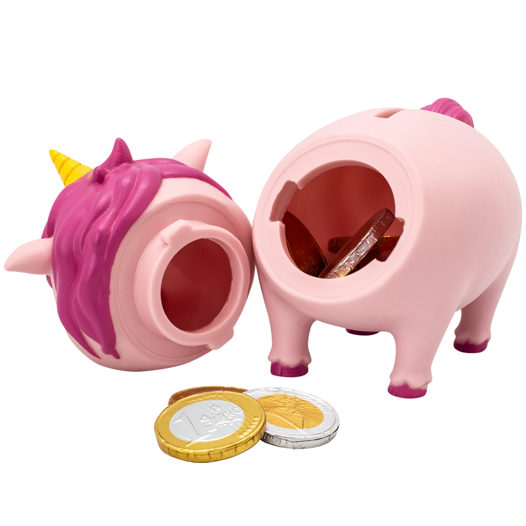 Rosa Einhorn-Schwein