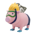 Tauchendes Schwein