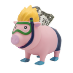 Tauchendes Schwein