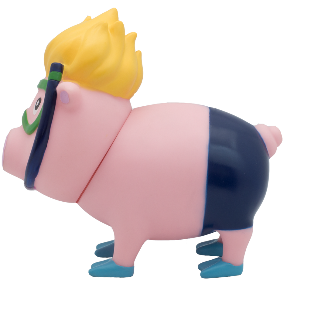 Tauchendes Schwein