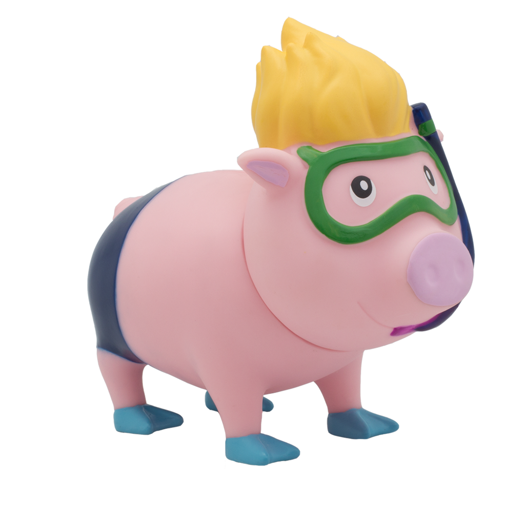 Tauchendes Schwein