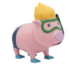 Tauchendes Schwein