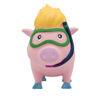 Tauchendes Schwein